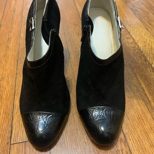 Calvin Klein Black heeled Booties - size 7.5